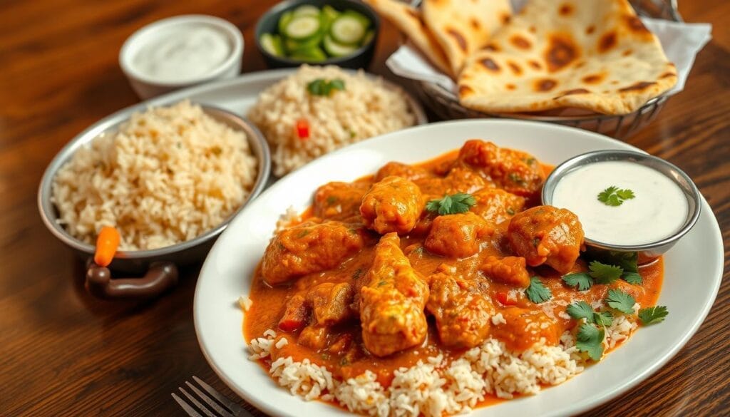 acompañamientos tikka masala