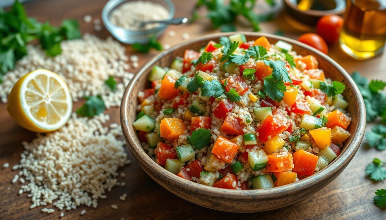 ensalada de quinoa