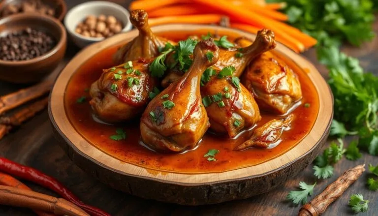 mollejas de pollo en salsa