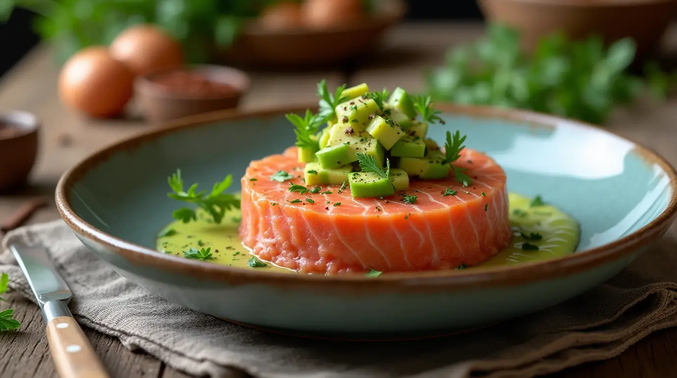 Tartar de Salmón y Aguacate