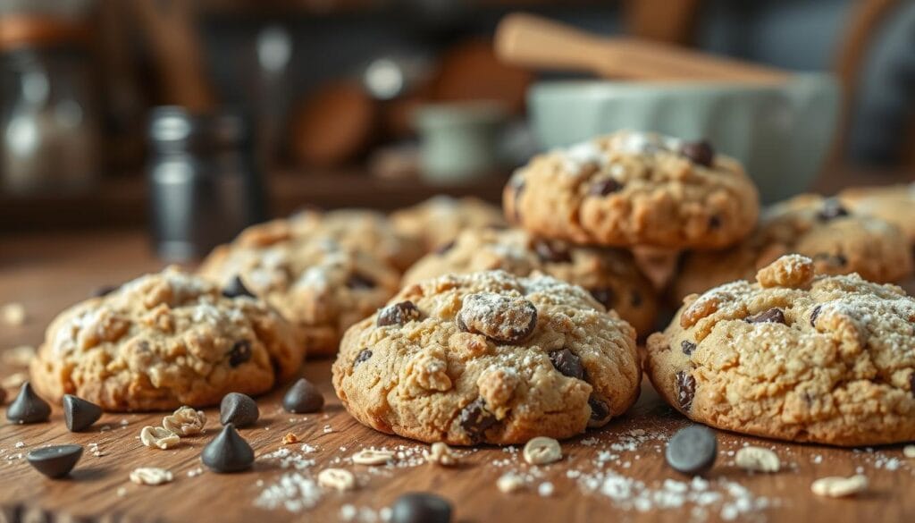 receta crumble cookies